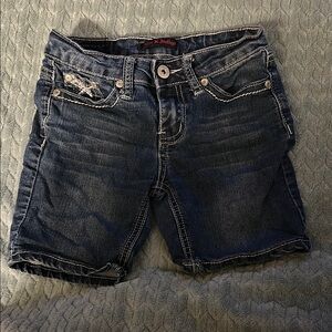 Love Indigo Denim Shorts girls size 8